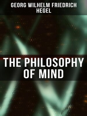 cover image of The Philosophy of Mind